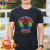 Hot Keep The Immigrants Deport Trump T-Shirt design featuring bold text and vibrant colors for activist apparel.
