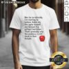 Hot Men Lie Adam Blamed Eve Adam's Apple T-Shirt featuring a humorous graphic design for trendy fashion lovers.