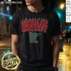 Hot Minnesota State of Hockey T-Shirt featuring bold graphics and vibrant colors, perfect for hockey fans.