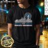 Hot Minnesota Timberwolves X Skyline City Players Name 2026 T-Shirt featuring vibrant team colors and player names.