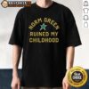 Hot Minnesota Wild Norm Green Ruined My Childhood T-Shirt featuring a bold design and vibrant colors, perfect for fans.