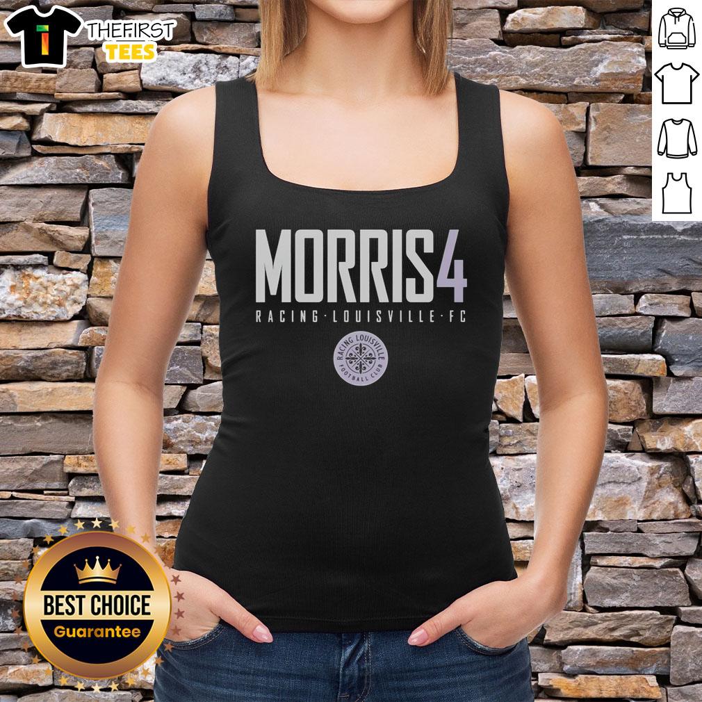 hot-morris-4-racing-louisville-fc-tank-top Hot Morris 4 Racing Louisville FC tank top featuring vibrant colors and team logo, perfect for fans and summer wear.
