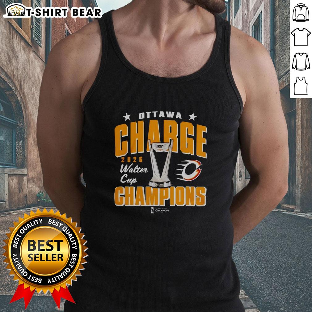 Hot Ottawa Charge 2026 Pwhl Walter Cup Champions Tank Top Hot Ottawa Charge 2026 PWHL Walter Cup Champions tank top featuring team logo and vibrant design for fans.