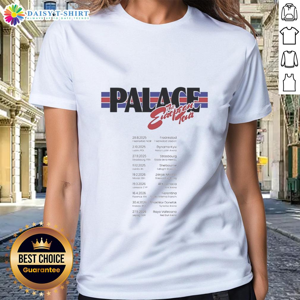 Hot Palace The European Tour 2026 League Stage Ladies Tee Hot Palace European Tour 2026 League Stage Ladies Tee featuring stylish design and vibrant colors for golf enthusiasts.