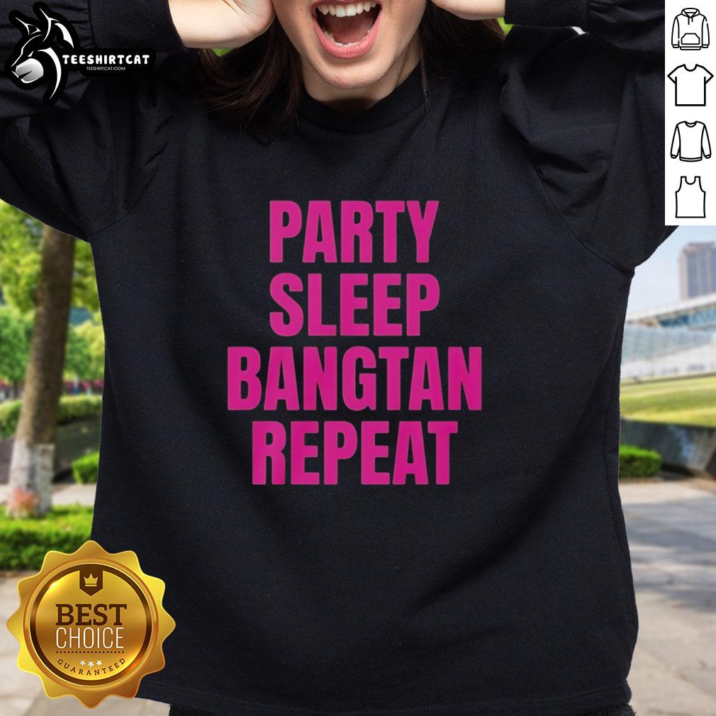 hot-party-sleep-bangtan-repeat-bts-k-pop-sweatshirt Cozy Hot Party Sleep Bangtan Repeat BTS K-Pop sweatshirt in vibrant colors, perfect for fans and comfy casual wear.