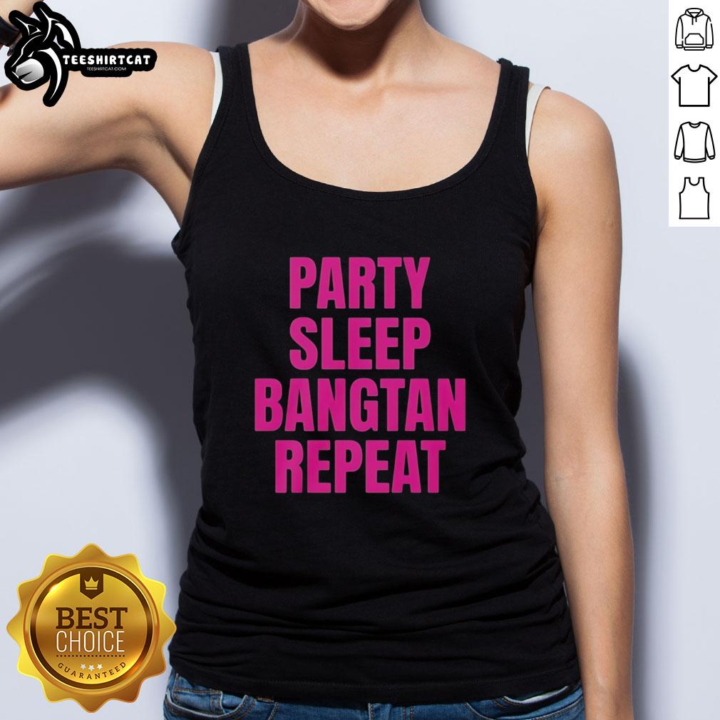 hot-party-sleep-bangtan-repeat-bts-k-pop-tank-top Hot Party Sleep Bangtan Repeat BTS K-Pop Tank Top featuring vibrant design and stylish fit for fans.