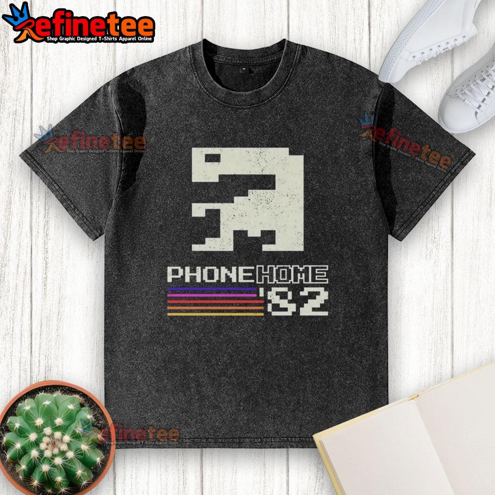 hot-phone-home-signal-sent-82-pixel-art-washed-t-shirt Hot Phone Home Signal Sent 82 Pixel Art design on a stylish washed t-shirt for retro gaming enthusiasts.