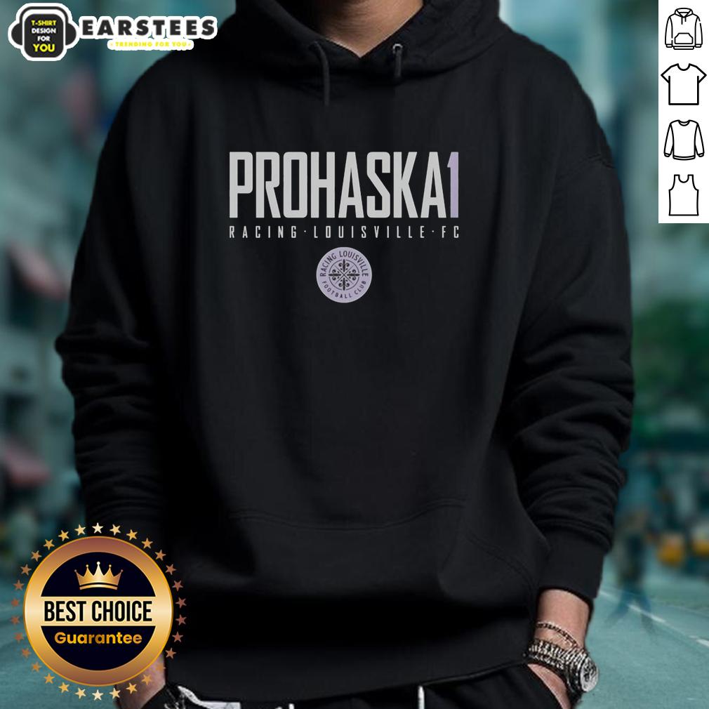 hot-prohaska-1-racing-louisville-fc-hoodie Hot Prohaska 1 Racing Louisville FC hoodie featuring vibrant team colors and logo, perfect for fans and athletes.