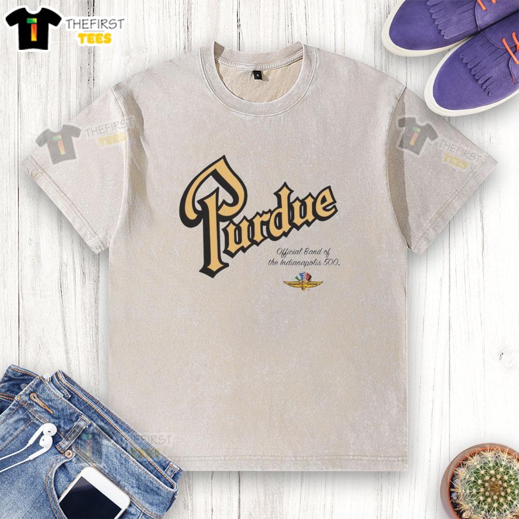 hot-purdue-official-band-of-the-indianapolis-500-washed-t-shirt Hot Purdue Official Band of the Indianapolis 500 washed t-shirt featuring vibrant graphics and comfortable fit.