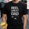 Hot Reel Great Dad Funny Father's Day Fish Vintage T-Shirt featuring a humorous fishing design for dads.