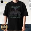 Hot Roads Wi-Fi T-Shirt featuring 'Where We're Going We Need Wi-Fi Back To The Router' design for tech enthusiasts.