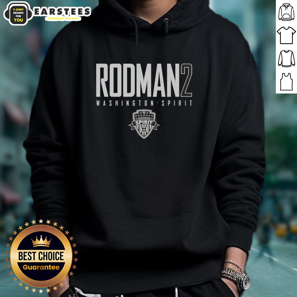 hot-rodman2-washington-spirit-hoodie Stylish Hot Rodman Washington Spirit hoodie featuring team colors and logo, perfect for fans and casual wear.