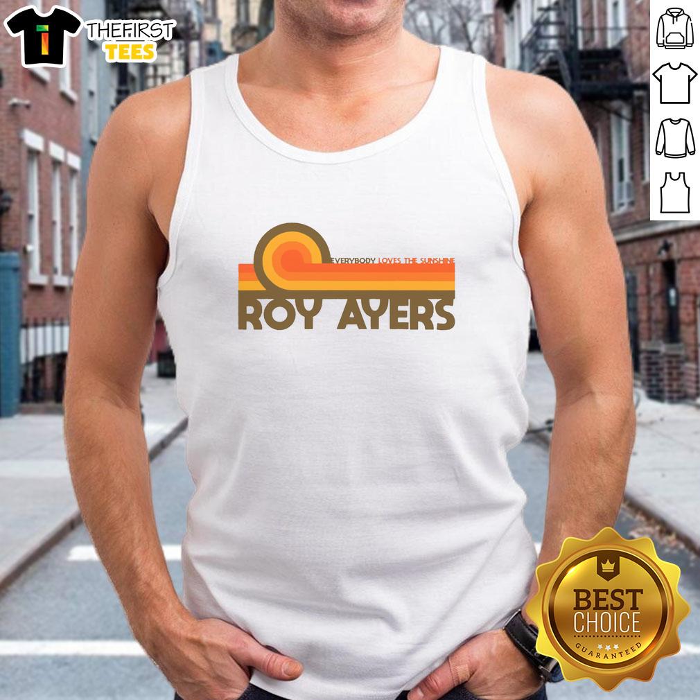 hot-roy-ayers-everybody-loves-the-sunshine-tank-top Alt Text: Hot Roy Ayers Everybody Loves The Sunshine tank top featuring vibrant colors and a stylish design for summer wear.