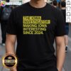 Alt Text: Hot The Iowa Investigator Making Iowa Interesting Since 2024 T-Shirt design featuring bold graphics and vibrant colors.
