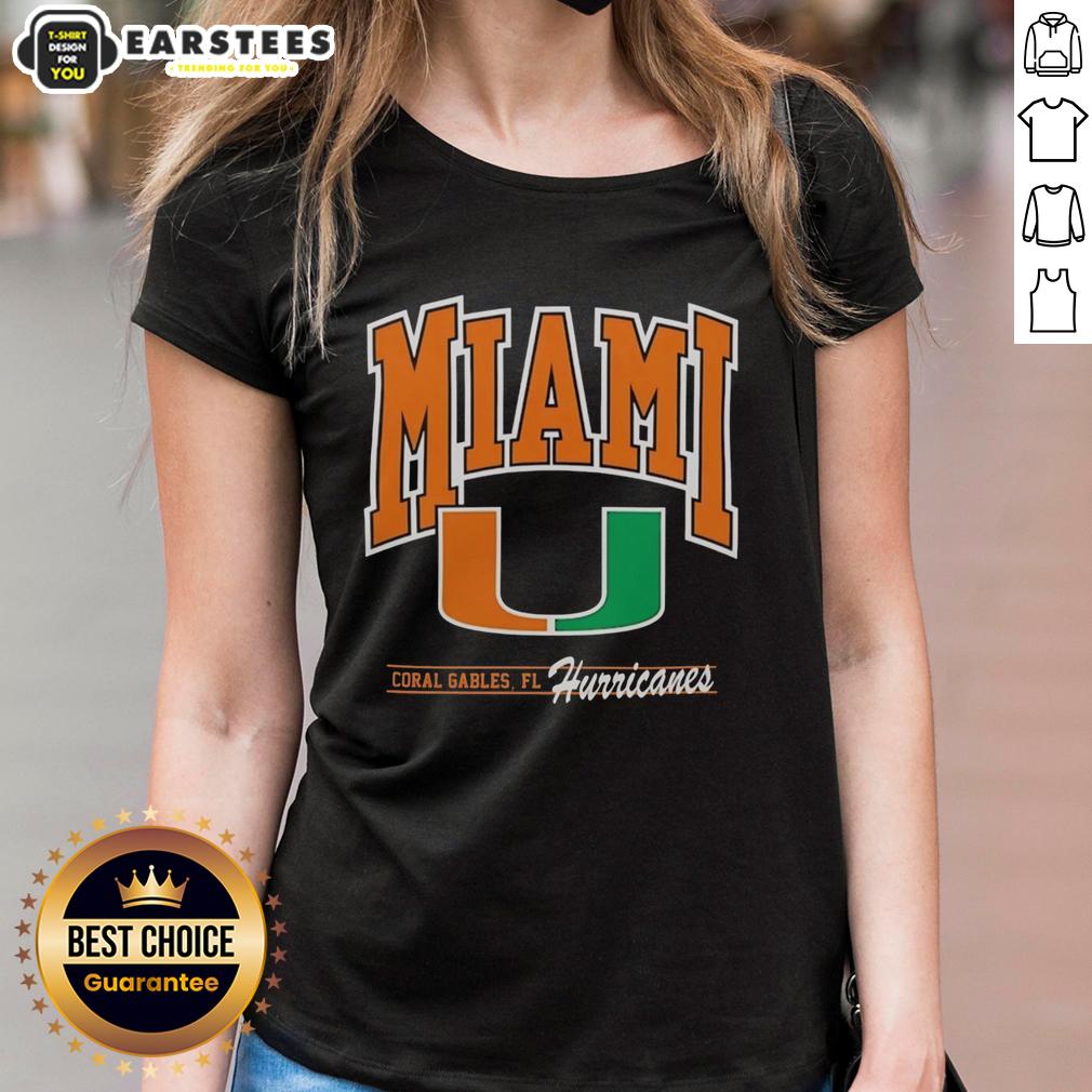 hot-university-of-miami-hurricanes-coral-gables-fl-ladies-tee Hot University of Miami Hurricanes Coral Gables FL ladies tee in vibrant colors, perfect for fans and casual wear.