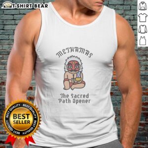 Top Methamas The Sacred Path Opener Tank Top featuring a vibrant design, perfect for spiritual and casual wear.
