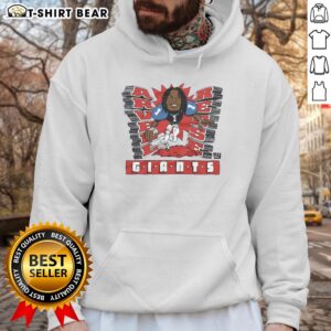 Arvell Reese hoodie featuring New York Giants design, perfect for fans showcasing team pride and style.