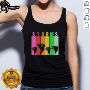 Premium Tornado Paigeyy Storms Tank Top featuring a stylish design, perfect for casual summer wear.