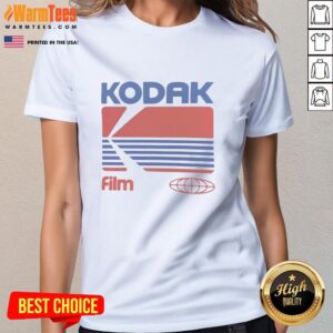 Official Kodak Film Ladies Tee featuring a stylish design perfect for photography enthusiasts and casual wear.