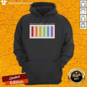 Cozy Top Permanent Colors Hoodie in vibrant shades, perfect for casual wear and stylish layering.
