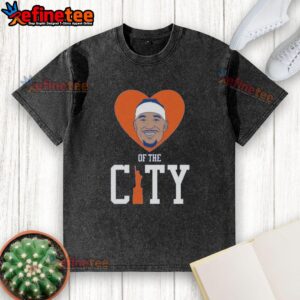 Good H Of The City washed t-shirt in light blue, featuring a relaxed fit and stylish design for casual wear.