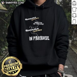 Top Honolulu Wednesday hoodie featuring 'You Get Those Eyes in Paradise' design, perfect for beach lovers and casual wear.