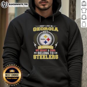 Alt Text: Cozy 'Awesome Pittsburgh Steelers NFL Hoodie' for fans in Georgia, showcasing pride for the Steelers on game day.