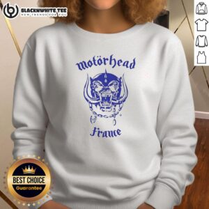 Pretty Motorhead World Cup France National Team 2026 Sweatshirt featuring vibrant design and team colors.