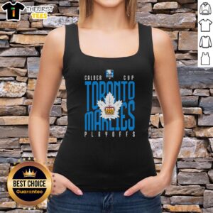 Hot Toronto Marlies Calder Cup Playoffs tank top featuring team logo and vibrant colors for AHL fans.