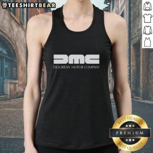 Awesome Delorean Motor Company tank top featuring a vintage design, perfect for fans of classic cars and retro style.