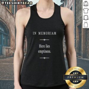 Top The Smashing Pumpkins In Memoriam Here Lies Emptiness Tank Top featuring iconic band artwork and stylish design.