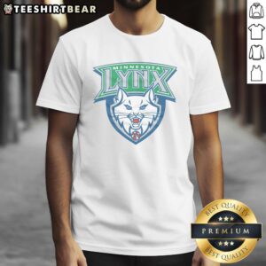 Awesome Minnesota Lynx '99 T-Shirt featuring vibrant graphics and team colors, perfect for fans and collectors.