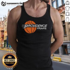 Alt Text: Retro Providence Friars basketball tank top showcasing vintage design and team spirit for fans and athletes.