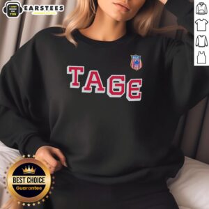 Alt Text: Official Tage USA Buffalo Sabres hockey sweatshirt featuring team colors and logo, perfect for fans and game day wear.