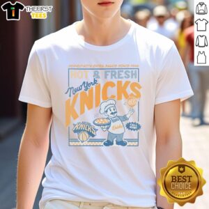 Stylish New York Knicks regional T-shirt featuring team colors and logo, perfect for fans and casual wear.