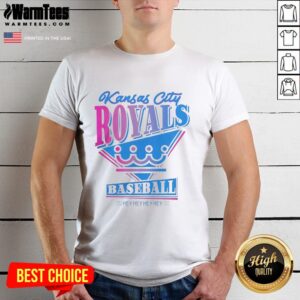 Alt Text: Original Kansas City Royals 2026 City Connect Hey Hey Hey Hey T-Shirt featuring vibrant team colors and logo design.