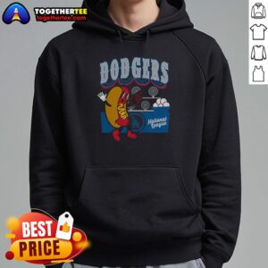 Official Preschool Mitchell & Ness Cream Los Angeles Dodgers Step Back Up Hoodie featuring team logo and stylish design.