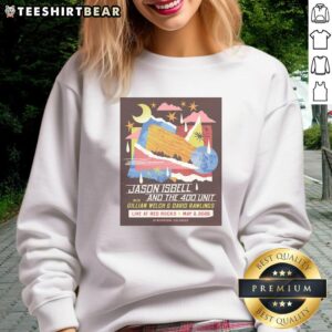 Premium Jason Isbell and The 400 Unit concert tour sweatshirt poster, Morrison, CO, May 02, 2026.