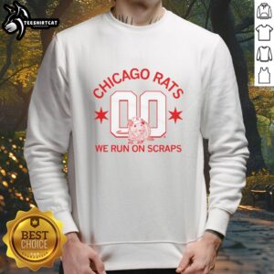 Nice Chicago Rats sweatshirt featuring a stylish design, perfect for fans of Chicago sports and urban fashion.