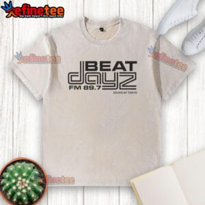 Good Beatdayz Interfm89.7 Sound of Tokyo washed t-shirt featuring vibrant graphics and a relaxed fit design.