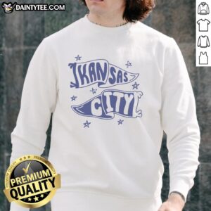 Stylish Hot Kansas City Pennants sweatshirt in vibrant colors, perfect for fans and casual wearers alike.