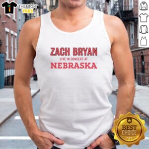 Premium Zach Bryan With Heaven On Tour 2026 Nebraska event tank top featuring vibrant design and tour details.