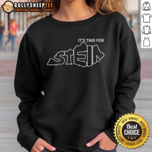 Cozy 'Nice, It's Time for Stein' sweatshirt featuring vibrant graphics, perfect for fall outings and casual wear.