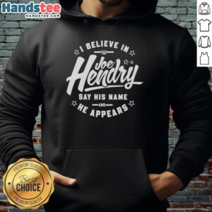 Premium 'I Believe in Joe Hendry' WWE hoodie featuring stars design, perfect for fans supporting Joe Hendry.