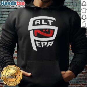 Premium Salt-N-Pepa Hoodie in black featuring iconic logo, perfect for fans of classic hip-hop fashion.
