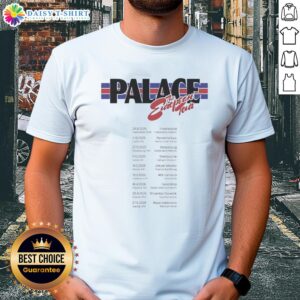 Alt Text: Hot Palace The European Tour 2026 League Stage T-Shirt featuring vibrant design and stylish graphics for fans.