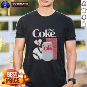 Awesome Cardinals Diet Coke Night T-Shirt featuring a vibrant design, perfect for fans celebrating team spirit.