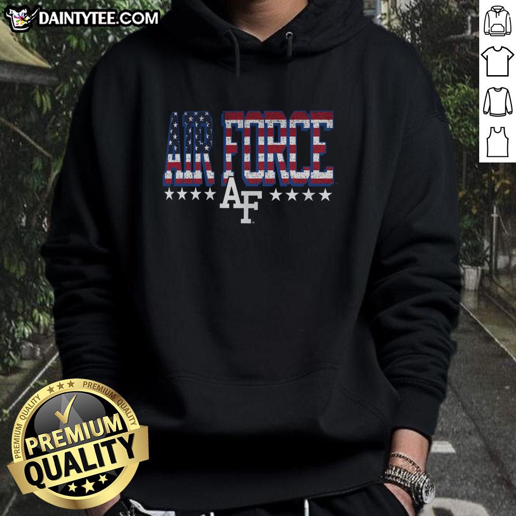 nice-air-force-falcons-tall-type-flag-hoodie Nice Air Force Falcons tall type flag hoodie featuring vibrant team colors and logo for stylish fan apparel.