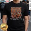 Nice Anaheim Ducks Super Mario Team Ice Hockey T-Shirt featuring vibrant graphics and a comfortable fit for fans.