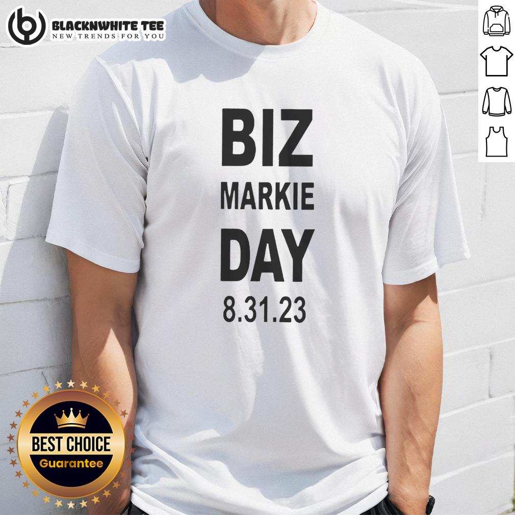 Nice Biz Markie Day 8 31 23 T Shirt Nice Biz Markie Day 8/31/23 T-Shirt featuring a vibrant design celebrating the legendary rapper Biz Markie.